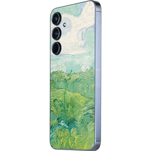 Green Wheat Fields by Vincent van Gogh Galaxy A35 5G Skin